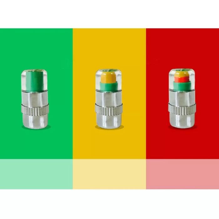 Колёсные колпачки индикаторы давления в шинах 2.4бар, датчики на нипп