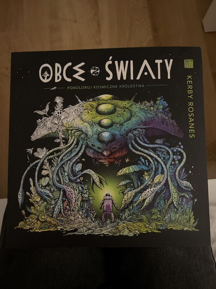 Kolorowanka dla doroslych obce swiaty