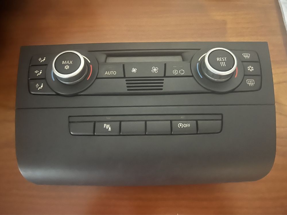 Controlador ar condicionado + painel BMW E82