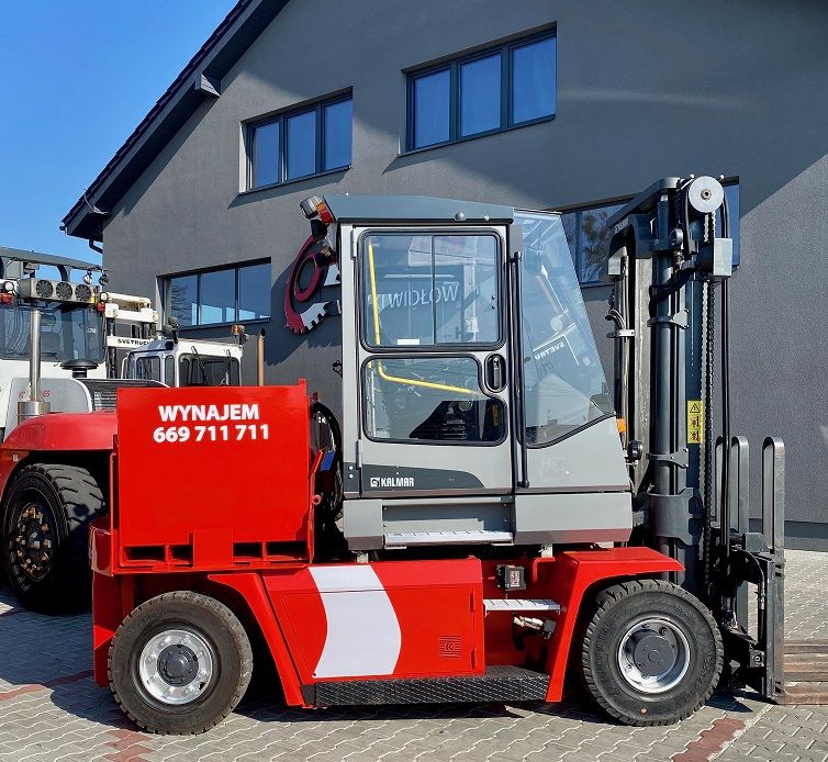 Wynajem Wózka widłowego KALMAR ECE80-6 Wózek Elektryczny 8ton 5ton