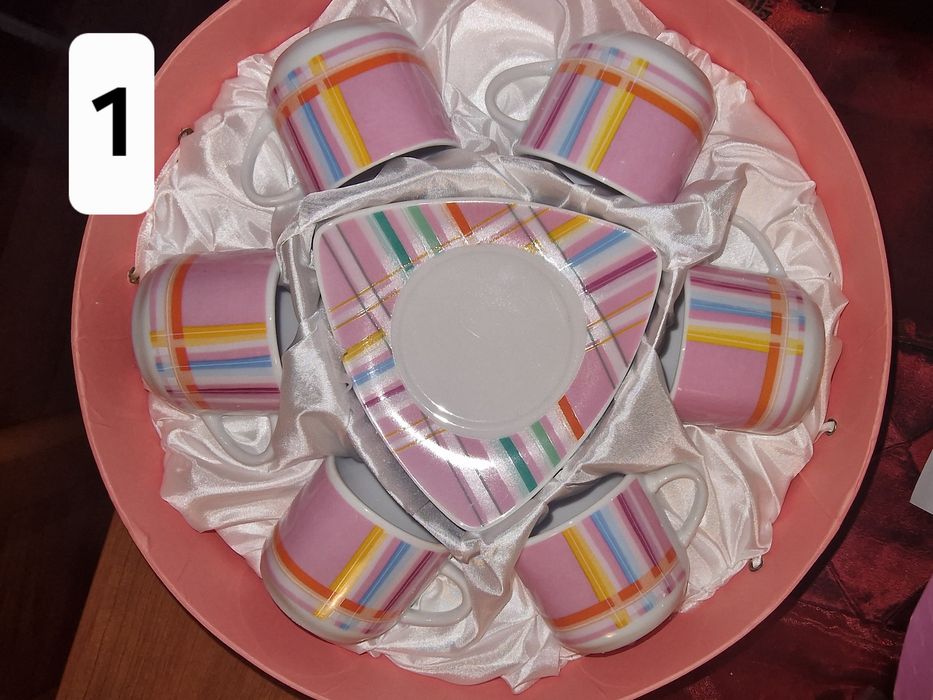 Conjunto Chávenas Café