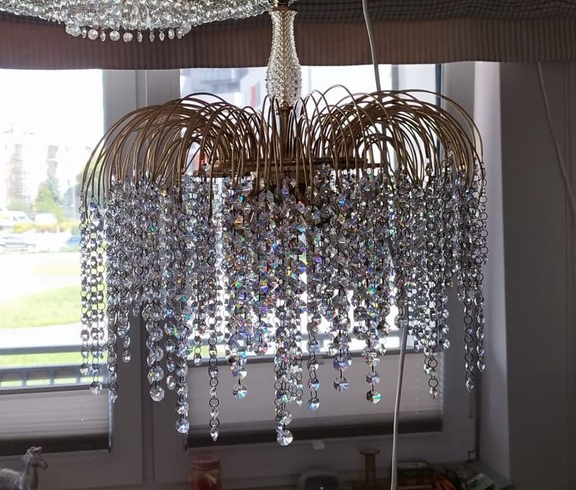 Kryształowy żyrandol Palwa