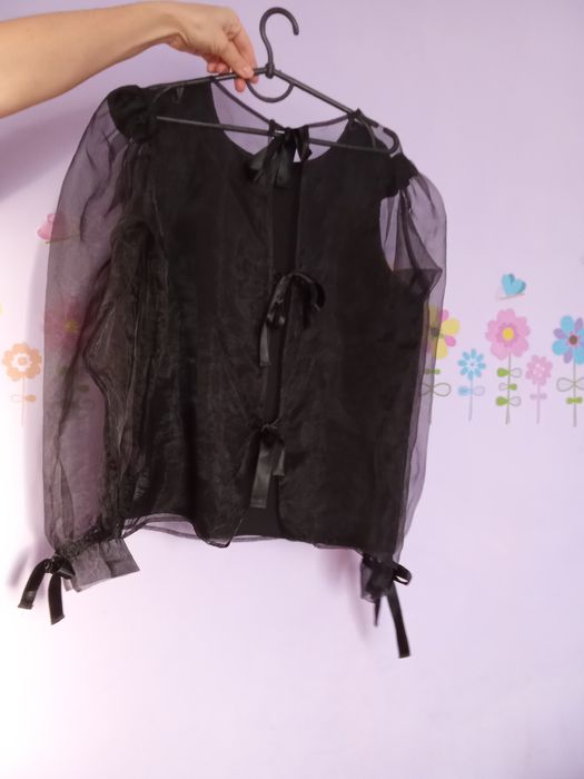 Блуза кофта з органзи topshop