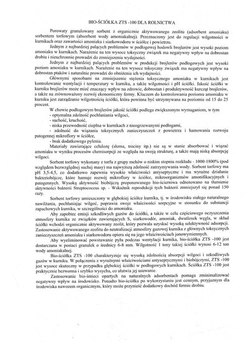 BIO Ściółka dla zwierzat