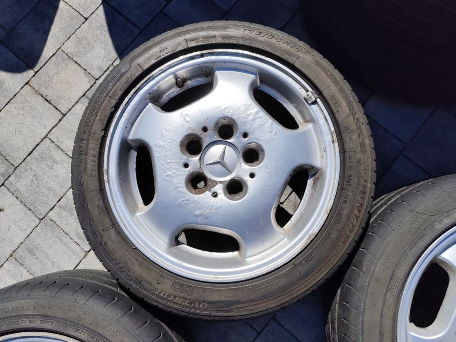 Alufelgi Mercedes 15 cali 5x112 letnie koła
