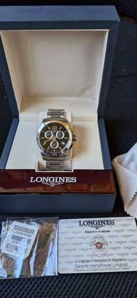 Часы хронограф  Longines L3.660.4 41mm  кварц