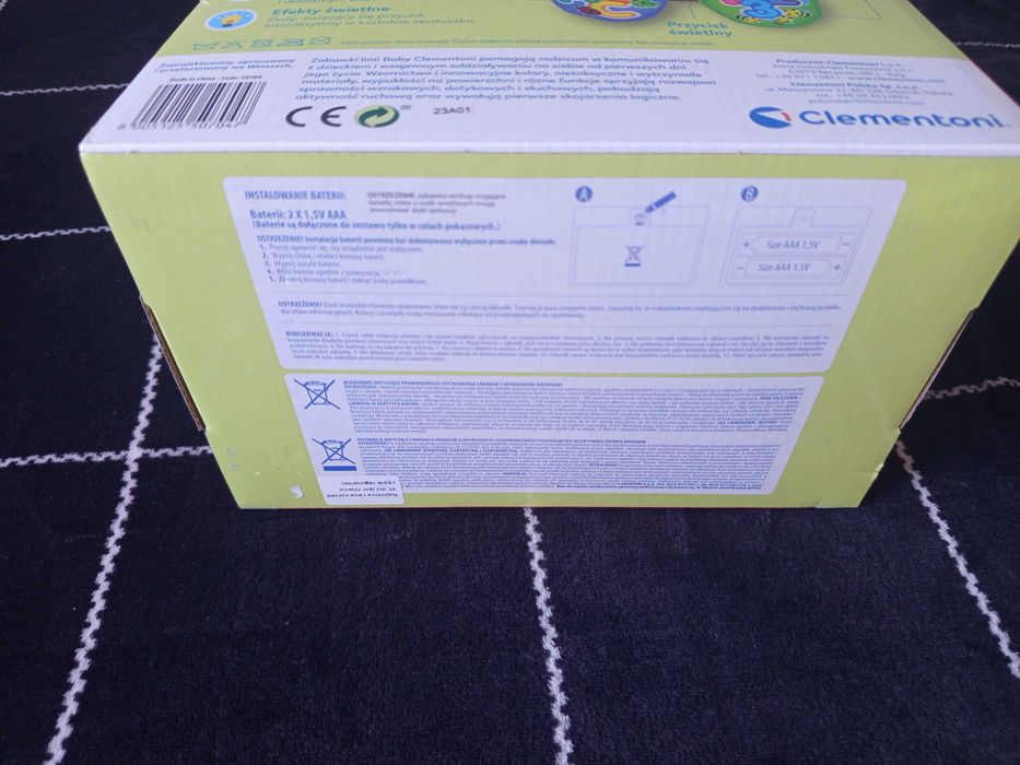 Misiek Lelek Clementoni, zabawka interaktywna