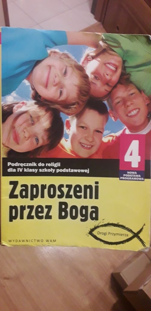 Książka podręcznik do religii klasa 4. Zaproszeni przez Boga