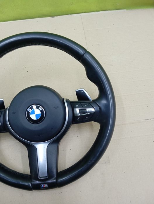 М руль BMW X5 F15 X6 F16 кермо м лепестки виро БМВ Х5 Ф15 Х6 Ф16 Шрот