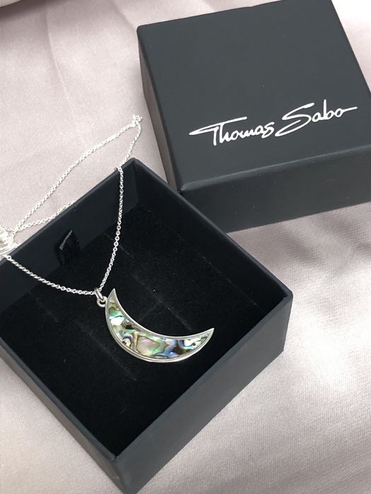 Срібна цепочка Thomas Sabo Moons, перламутр