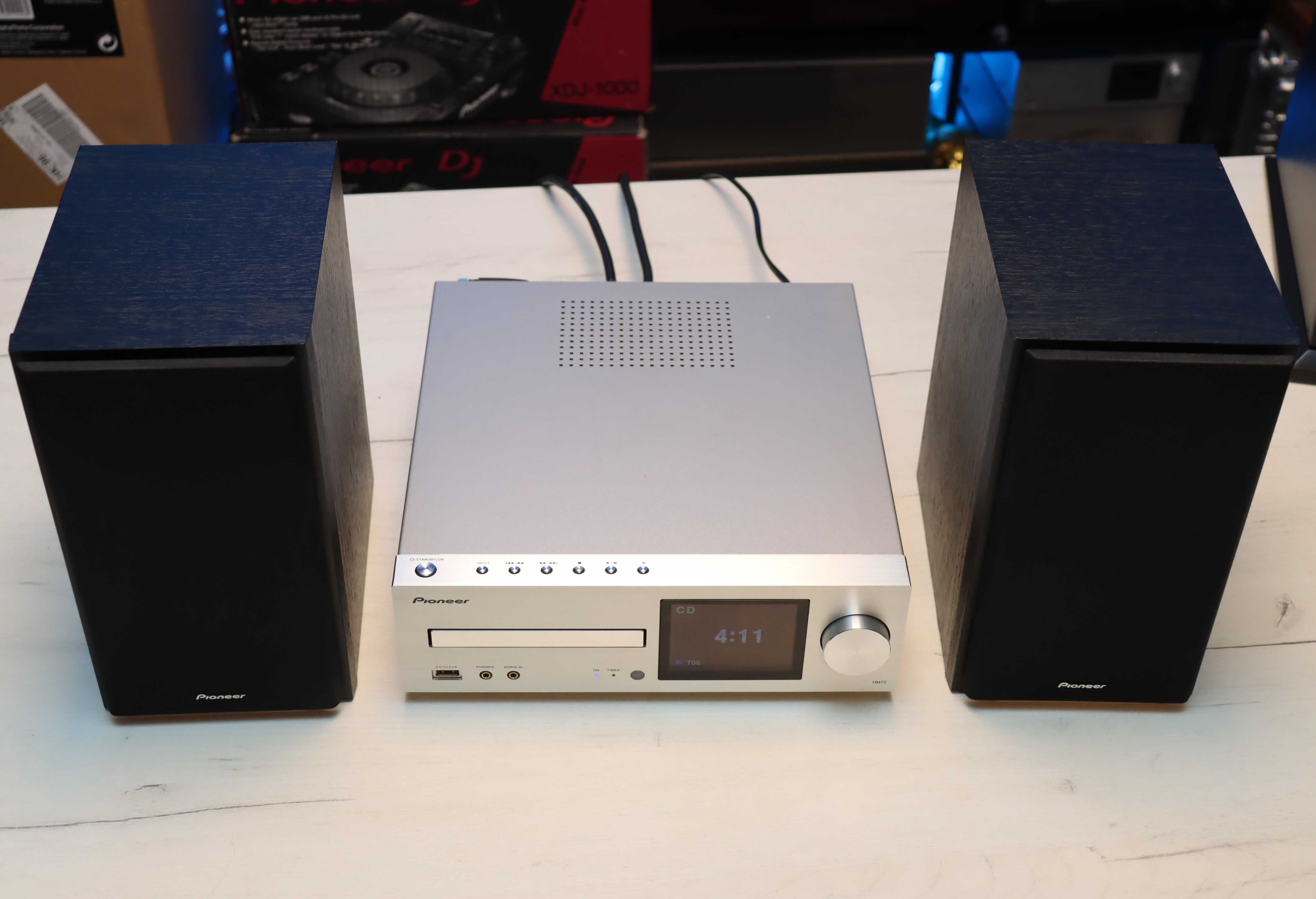 Pioneer X-HM72 Wieża Amplituner sieciowy WI-FI Bluetooth Gwarancja