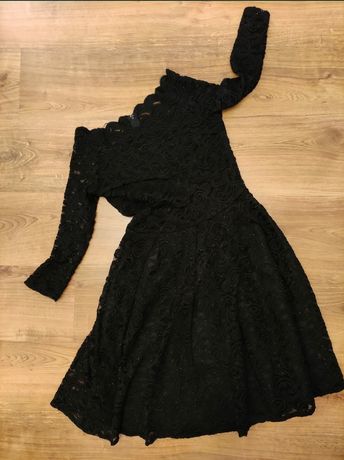 Połyskująca sukienka Orsay M z brokatem A rozkloszowana studniówka
