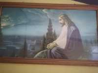 Obraz w złotej ramie 

JEZUS NA WZGÓRZU