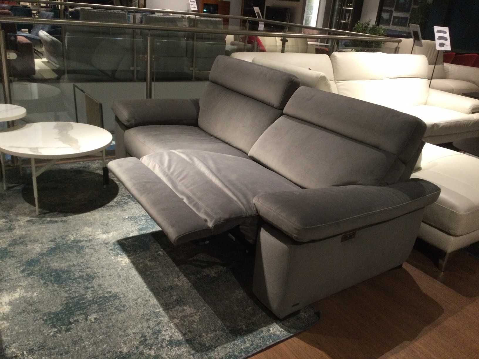 Zestaw 2 Sofy Furore Natuzzi + 2 x funkcja Relax