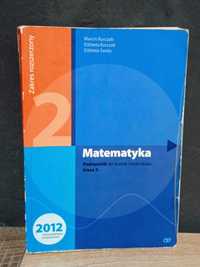 Książka podręcznik Matematyka 2 do liceów i techników