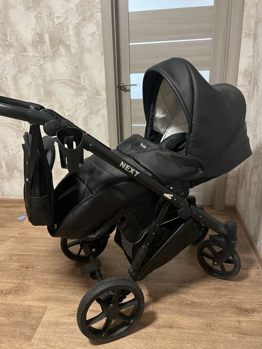 Коляска 2 в 1 Bair Next EKO шкіра