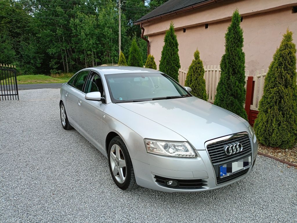 Ładne Audi A6 C6*2007/2008*2,0 TDI*skrzynia 6- biegowa*NISKI PRZEBIEG