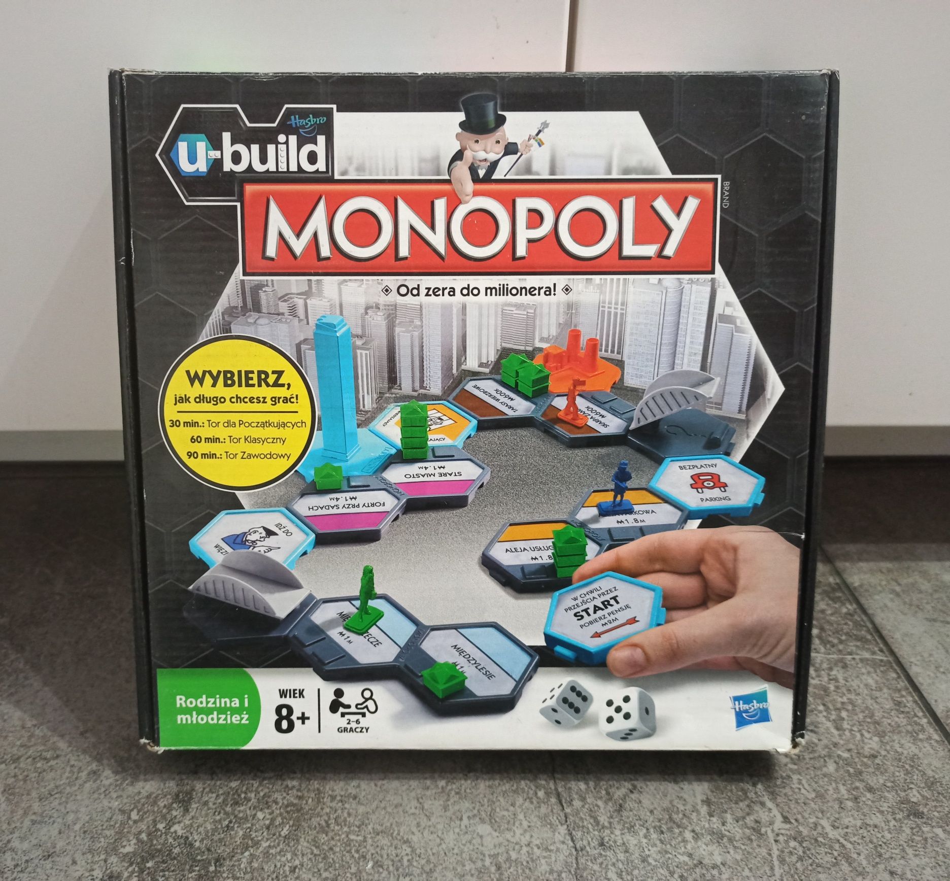 Gra Hasbro Monopoly U-Build 18361