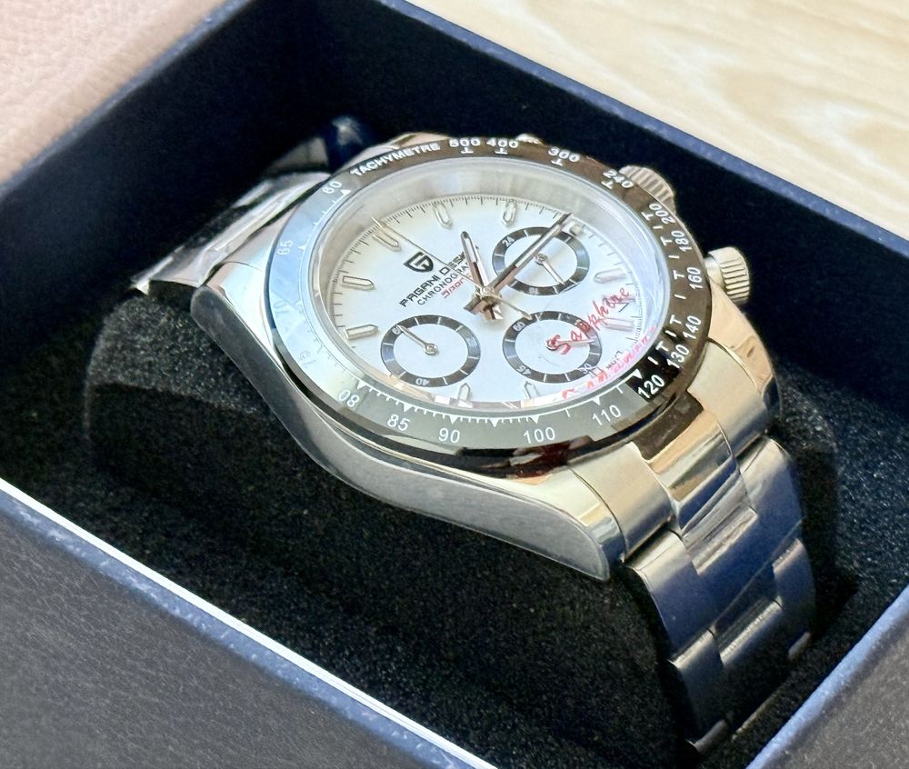 Zegarek Pagani Design PD-1644 chronograf szafir kwarc mechanizm seiko