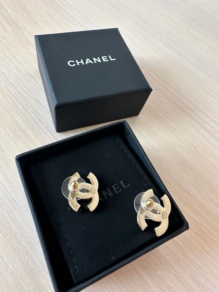 Сережки Chanel оригінал