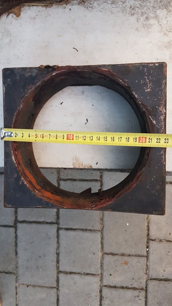 Drzwiczki rewizja komin INOX MK nierdzewka wkład Redukcja czarna prost