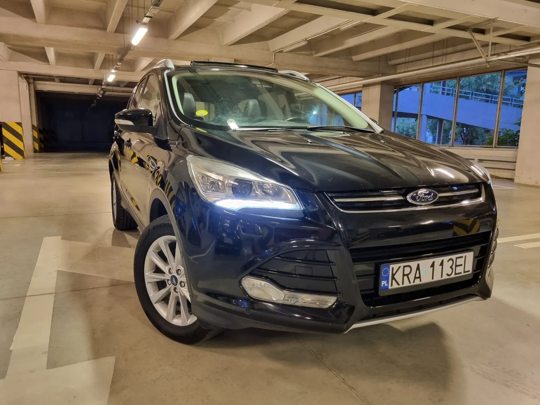 Ford Kuga 2.0 TDCi 180KM 4x4 PLATINIUM PEŁNE Wyposażenie Xenon Kamera Asystent