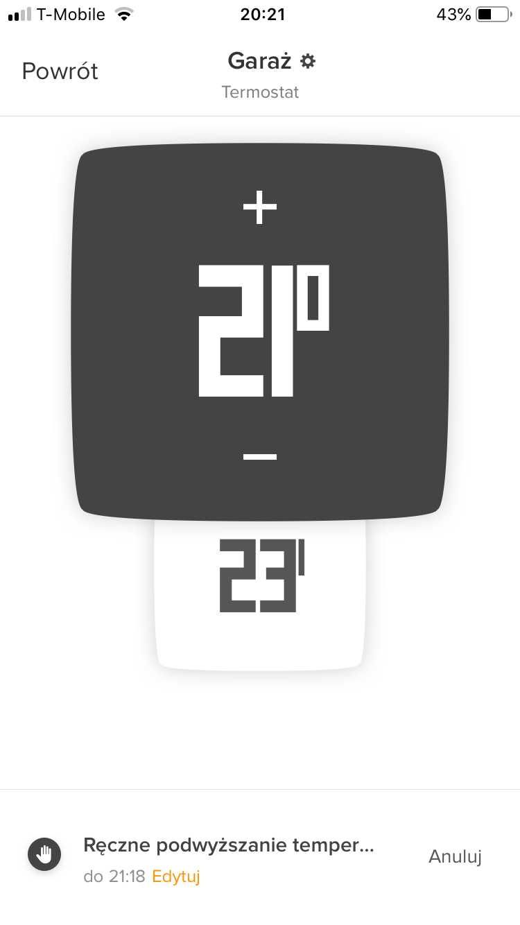 Netatmo termostat pokojowy NTH01 powystawowy