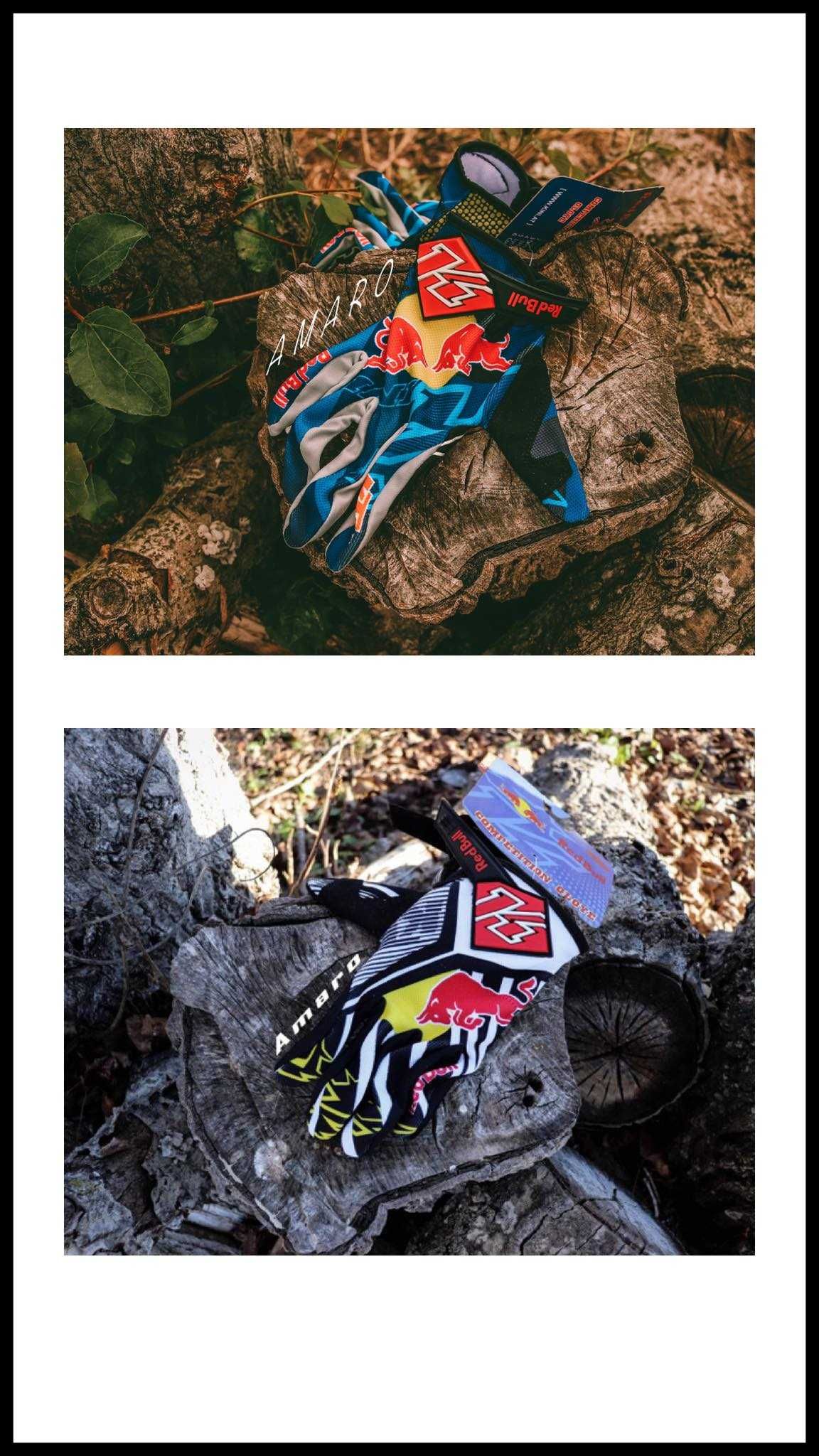 Luvas Red Bull/KTM para Moto/Motocross(2 Cores)|NOVAS