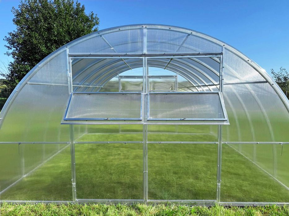 Szklarnia z poliwęglnu 4m Maxi (4x4m, 4x6m, 4x8m, 4x10m,4x12m)