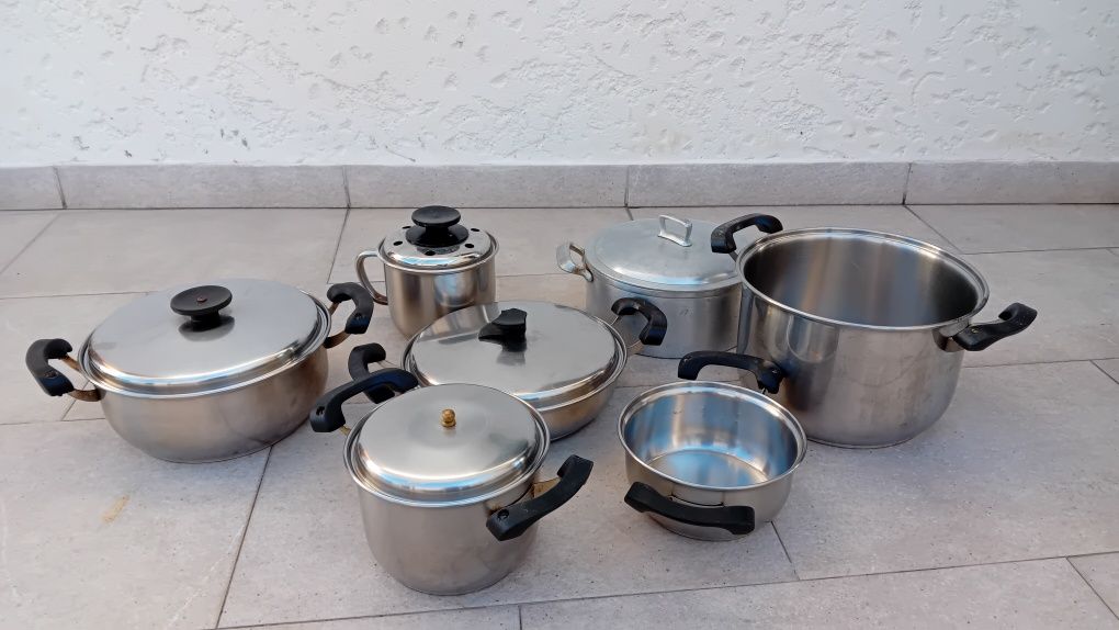 Conjunto 7 tachos