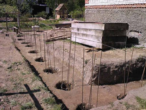 Буріння свай. Свайний фундамент