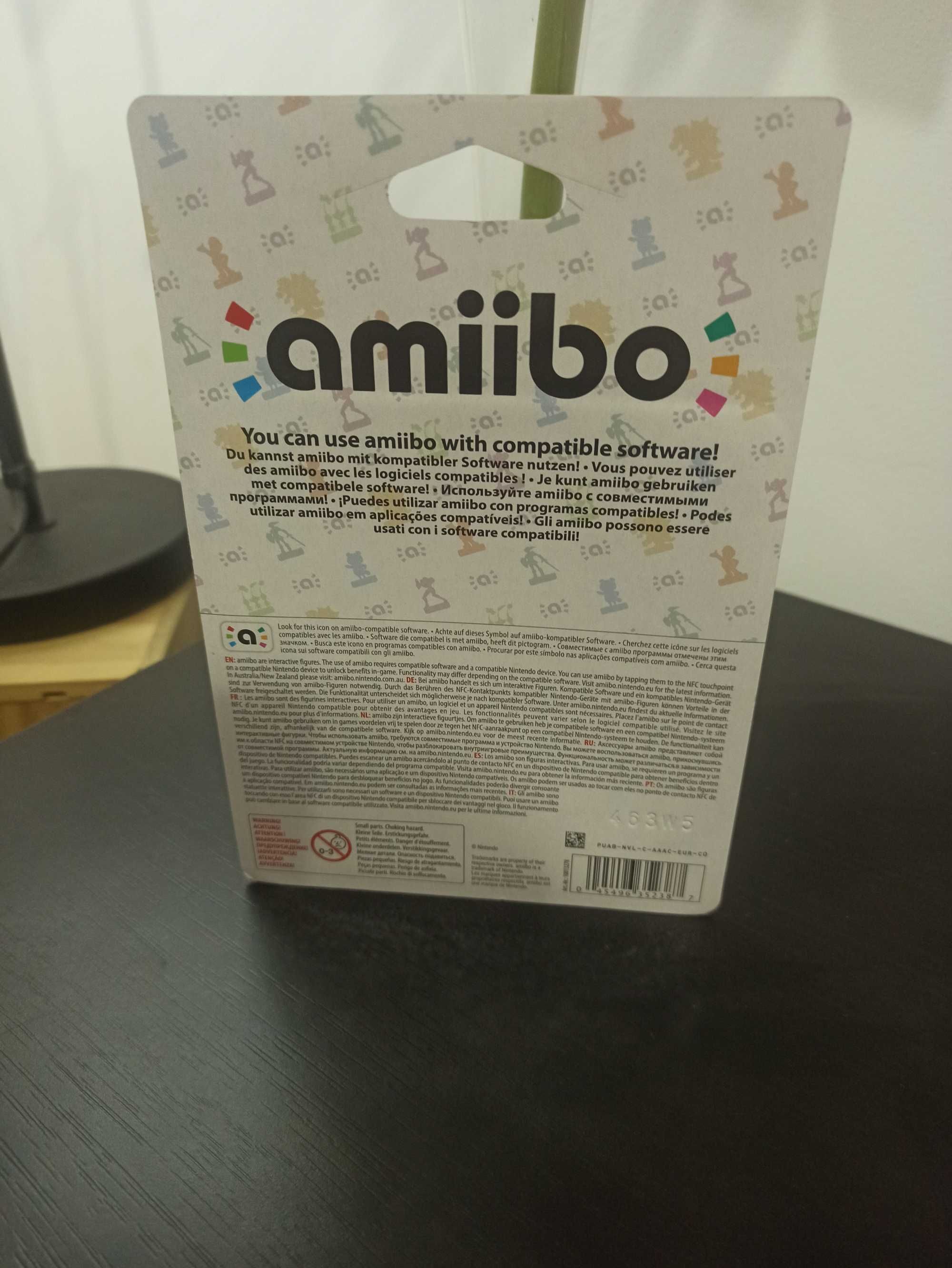 Amiibo Yoshi N3 coleção super smash bros novo caixa