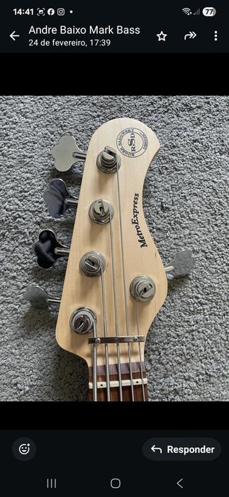 Baixo Sadwosky PJ 5 cordas