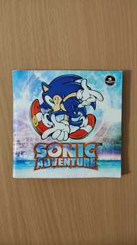 Dreamcast Sonic Adventure (apenas manual)