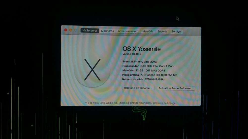 Imac late 2009 21.5"