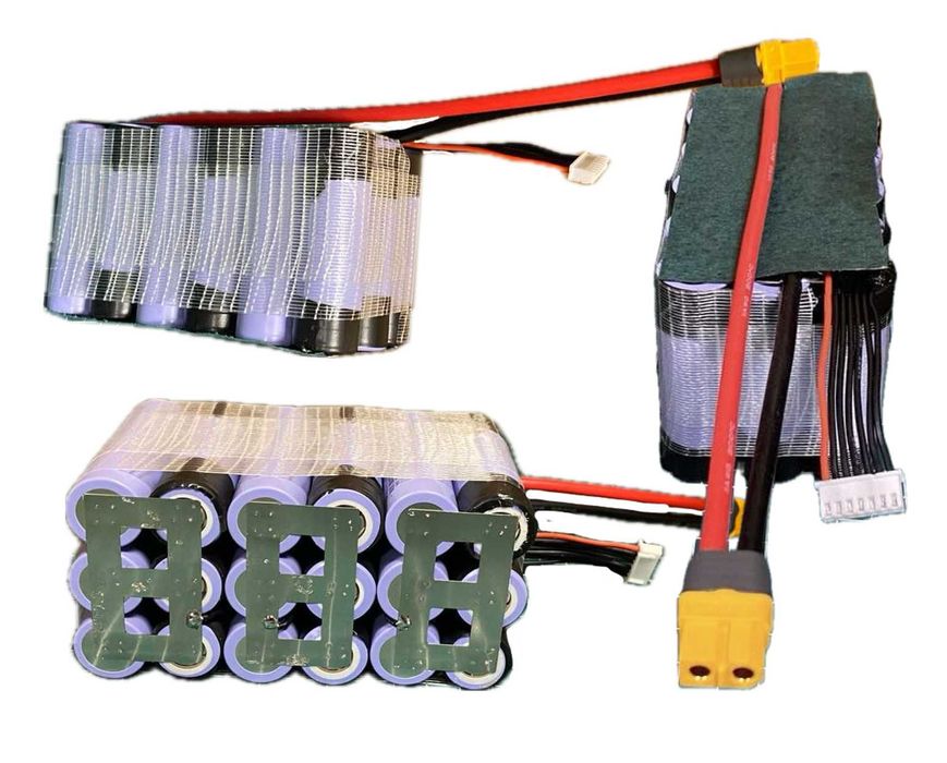 Акумулятор (батарея) для FPV (ФПВ) дрону 6S3P: 15000mAh, 45A, 22.2V