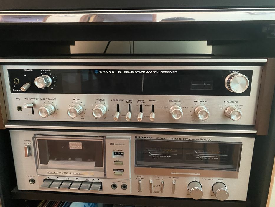 Aparelhagem Sanyo Vintage (1977)