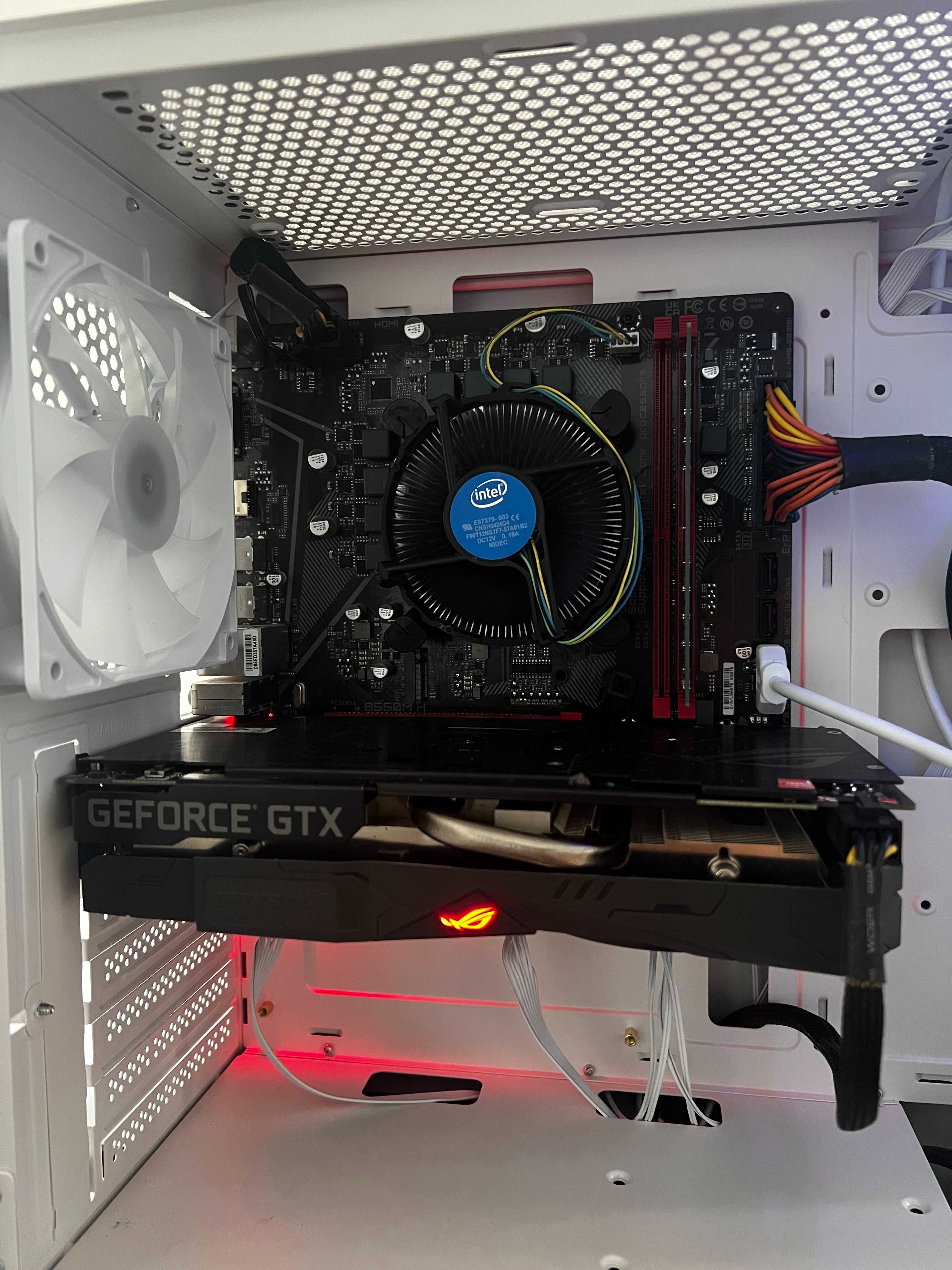 Komputer stacjonarny i3-10100f GTX 1650 Super 16gb RAM SSD 512gb
