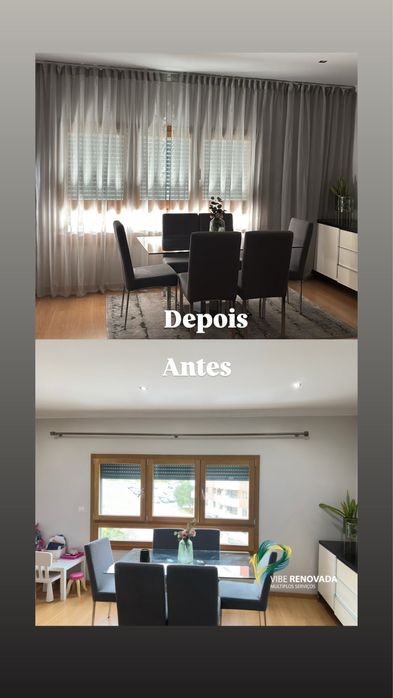 Cortinados a medida efeito onda