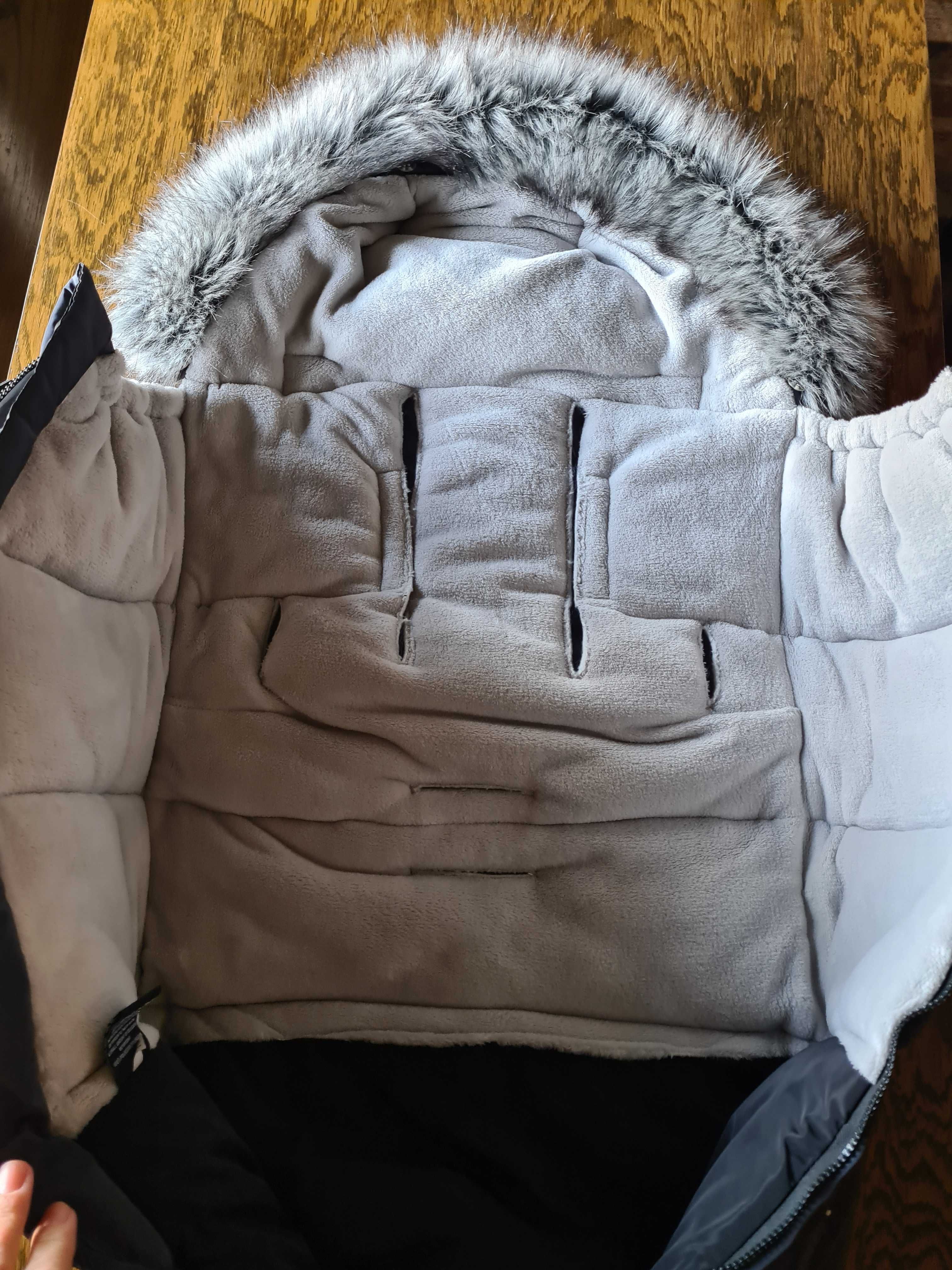 Zimowy śpoworek do wózka. Cottonmoose