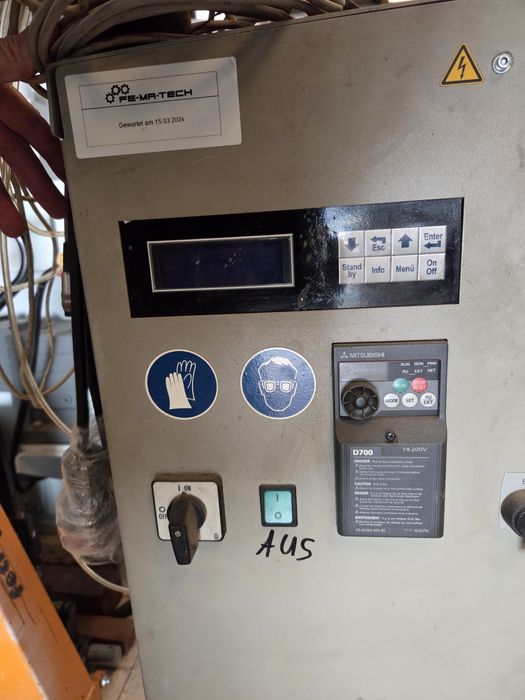 Maquina de aplicação cola PUR para orladora