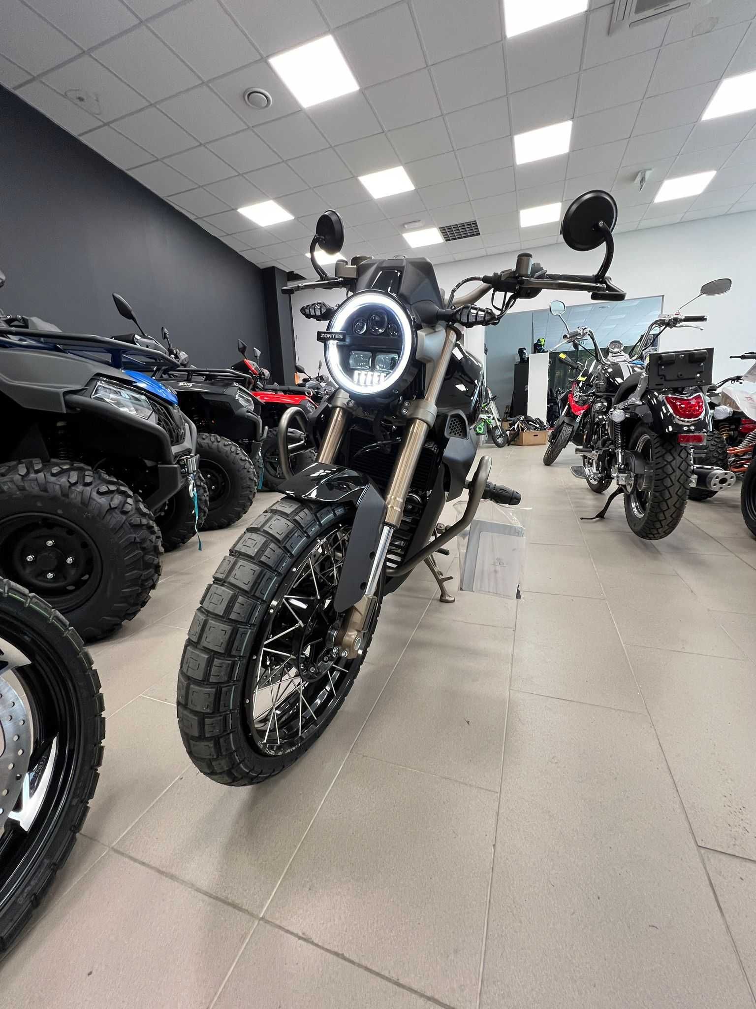 Motocykl ZONTES U1 Scrambler 125 ALUMINIUM 2024