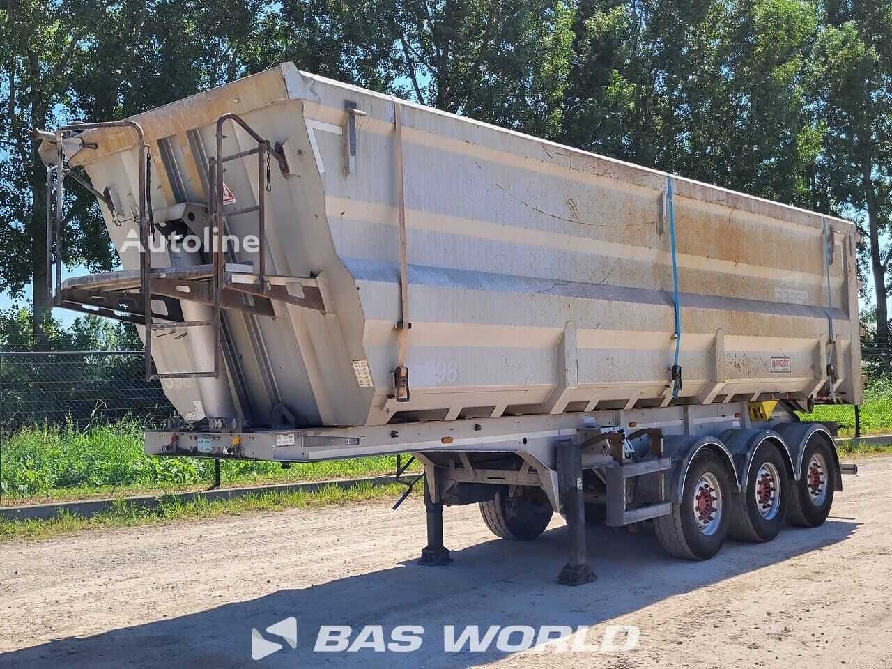 Reboque basculante Feber NW Hardox 40m3/Galera