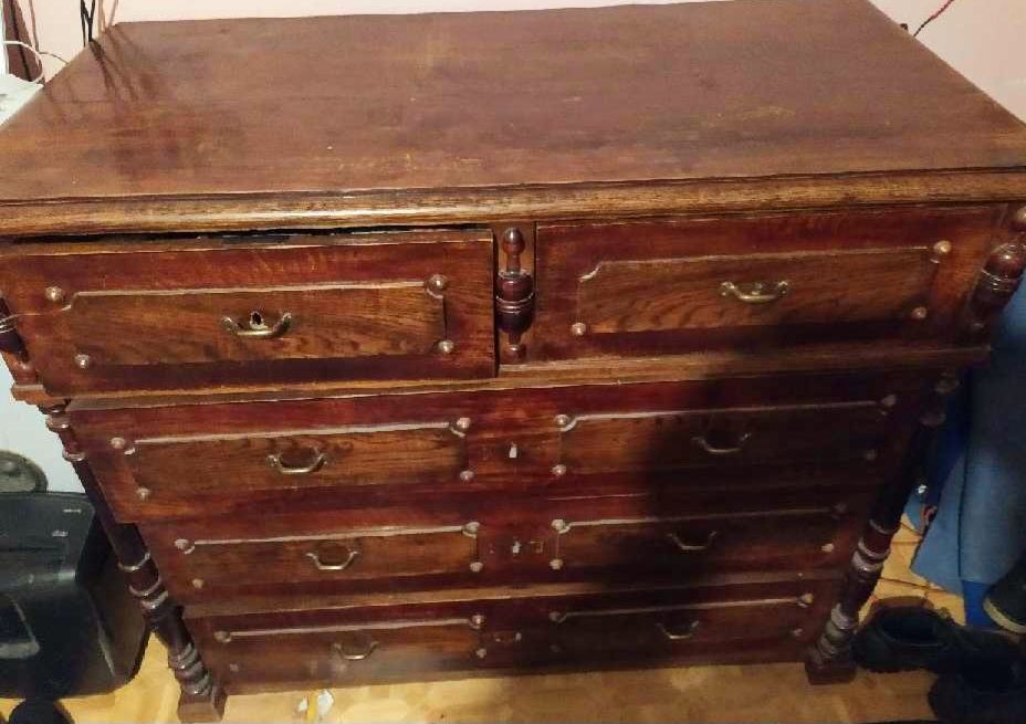 Komoda dębowa, antyk