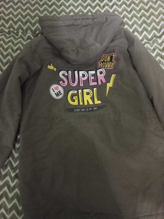 Куртка зимова з деніма