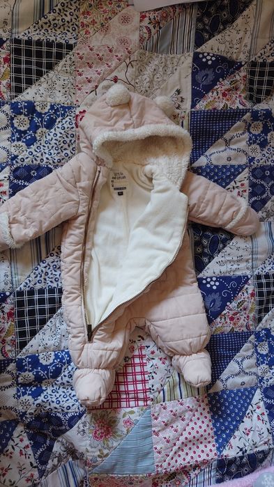 Zimowy kombinezon miś stan idealny