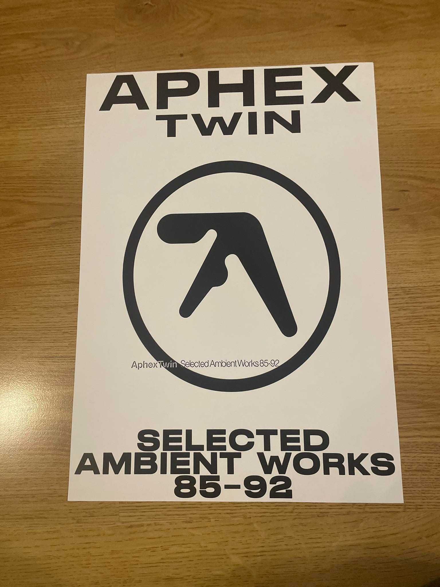 plakat aphex twin - selected ambient works 85-92