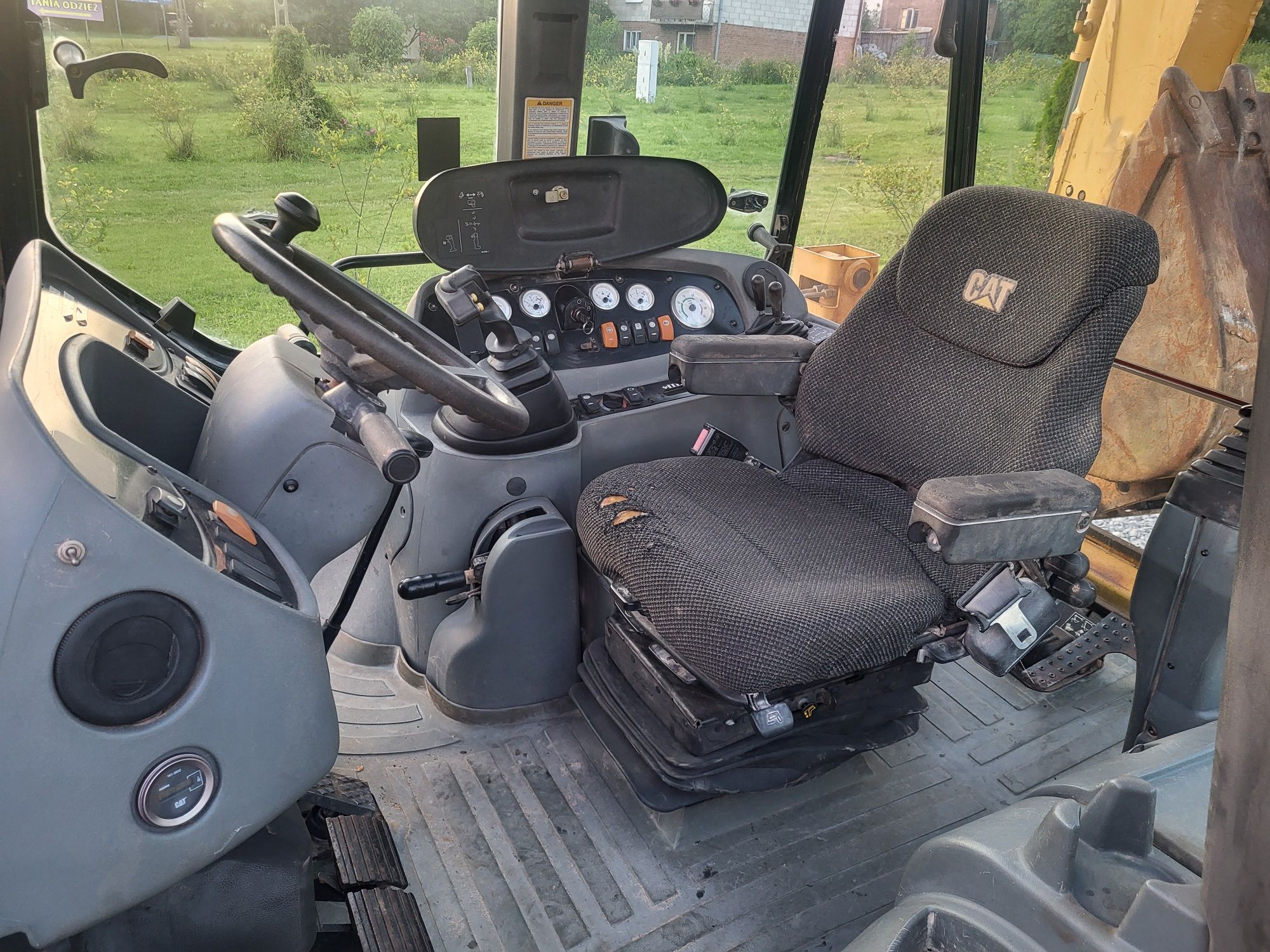 Koparko ładowarka Cat Caterpillar 432D joystick nie 428 C jcb case