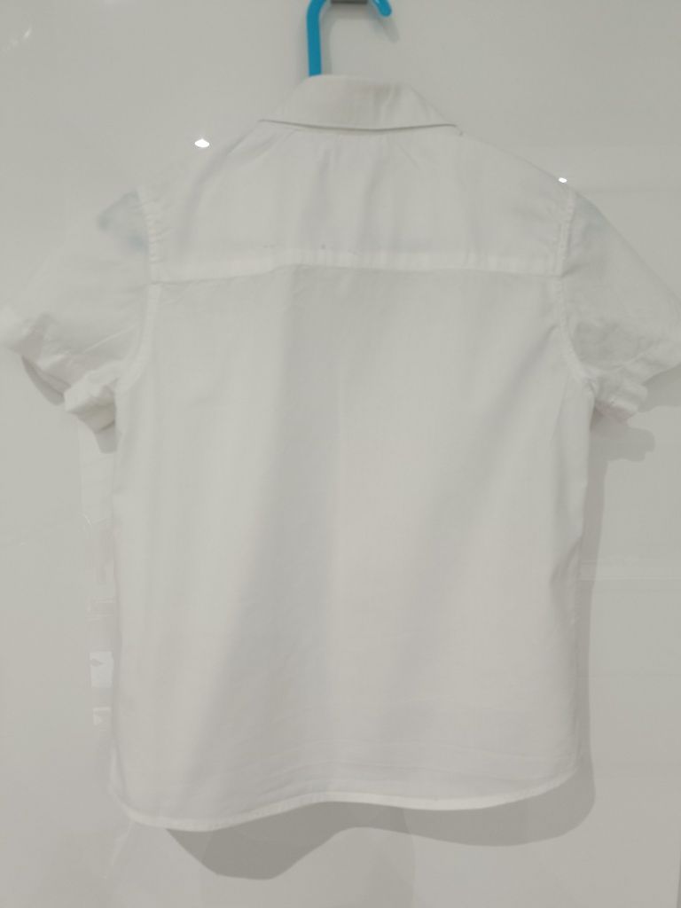 Koszula biała chłopięca r.110 HM elegancka