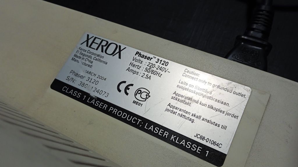 Принтер (друкарка) Xerox 3120